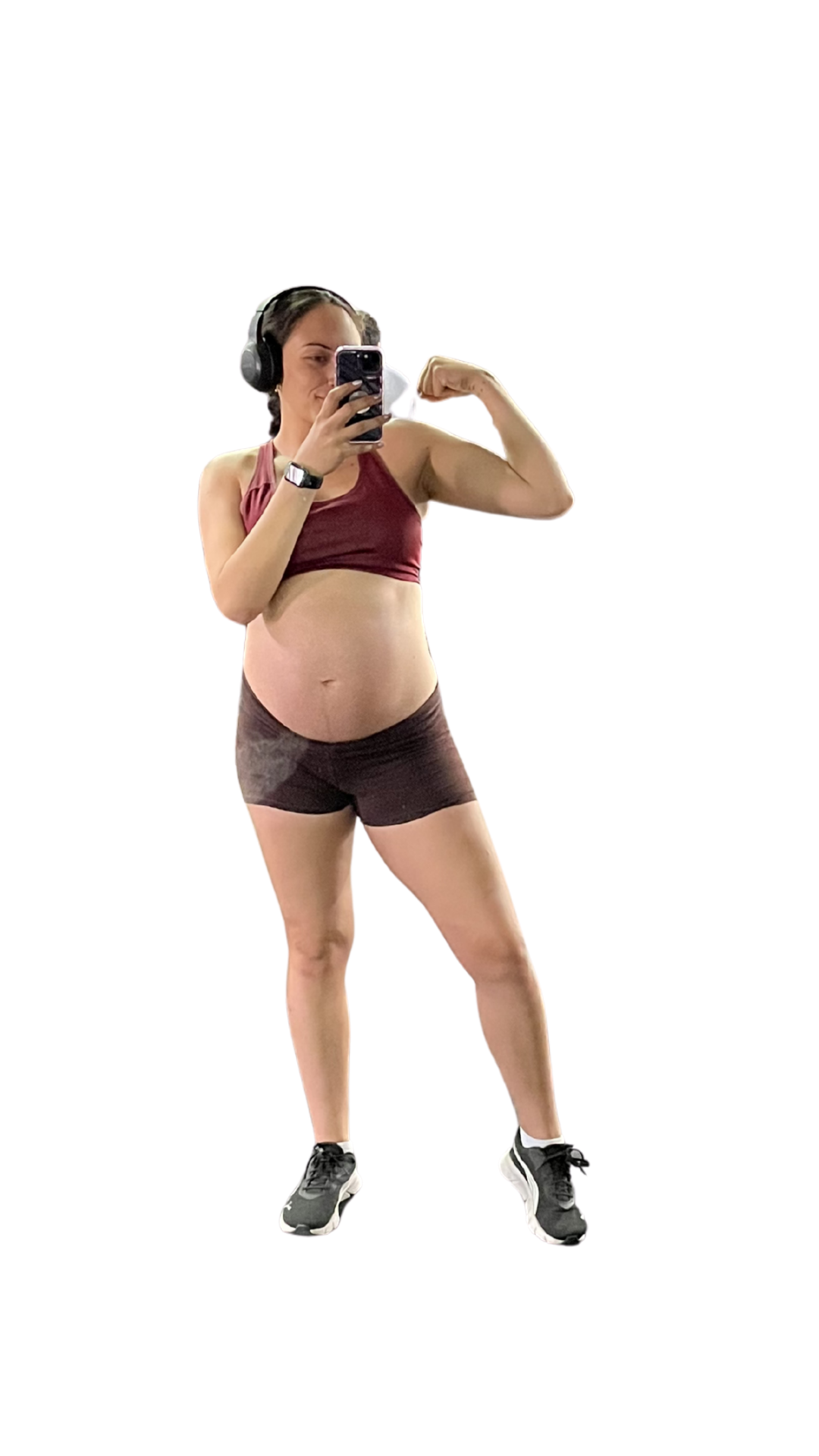 Maiten, entrenadora de fitness prenatal